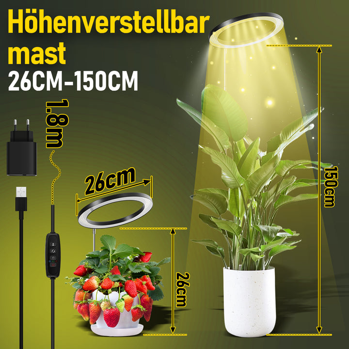 Sonnewelt LED Pflanzenlampe 13W  LED Vollspektrum