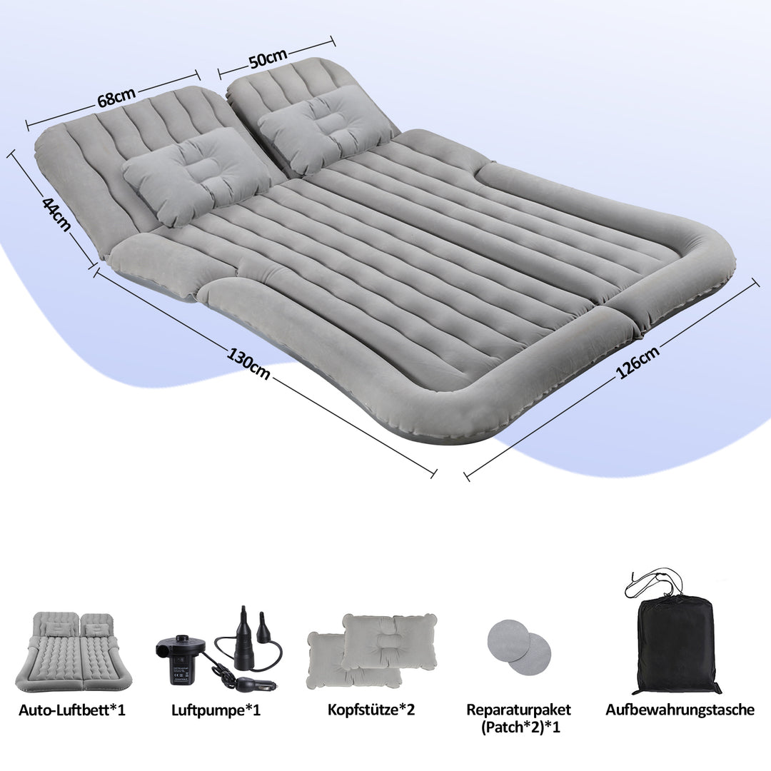 Sonnewelt Luftbett Auto Luftmatratze mit Kopfkissen