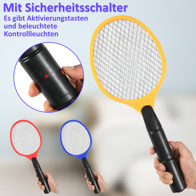 Sonnewelt 3 Stück Elektrische Fliegenklatsche