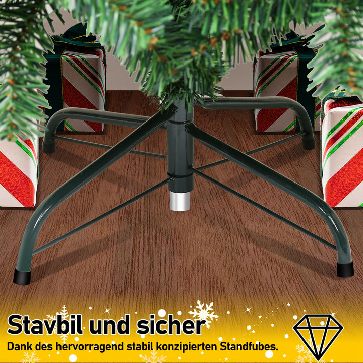 Sonnewelt Christbaum Künstlicher Weihnachtsbaum Grün/Weiß