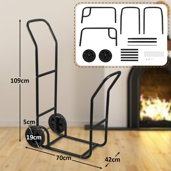 Sonnewelt Kaminholzwagen Holzwagen Brennholzwagen
