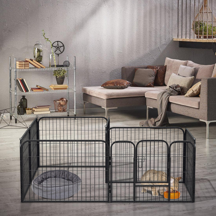 Sonnewelt puppy playpen 8-part 60cm high Foldable