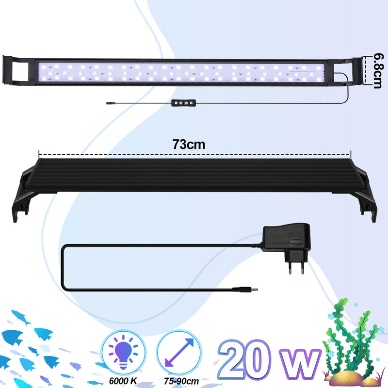 Sonnewelt LED Aquarium Lighting White Blue Light