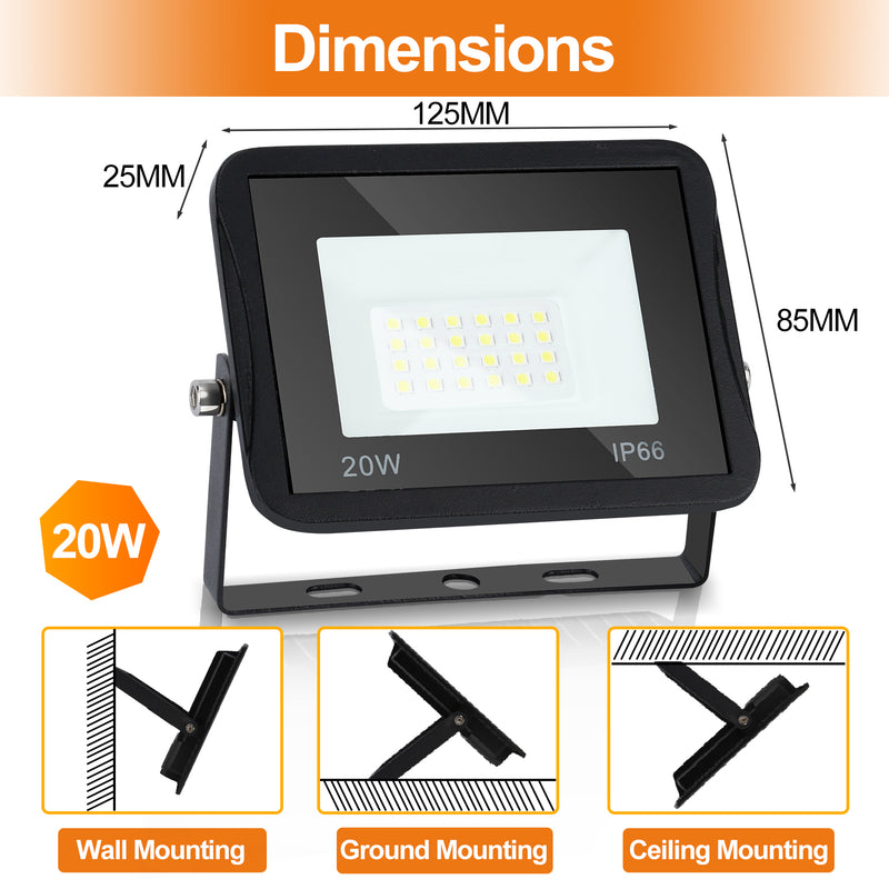 Sonnewelt LED Strahler Flutlicht IP66 10W-100W