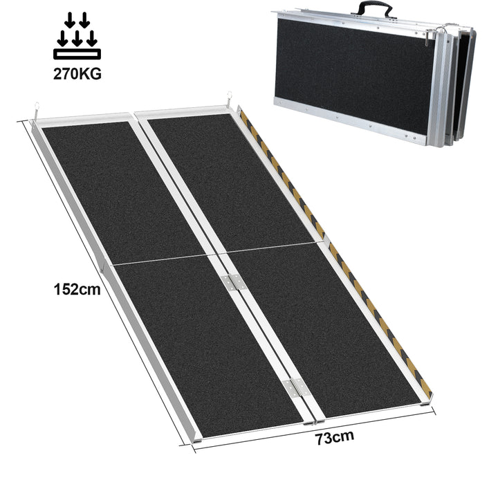 Sonnewelt wheelchair ramp loading ramp aluminum up to 270kg