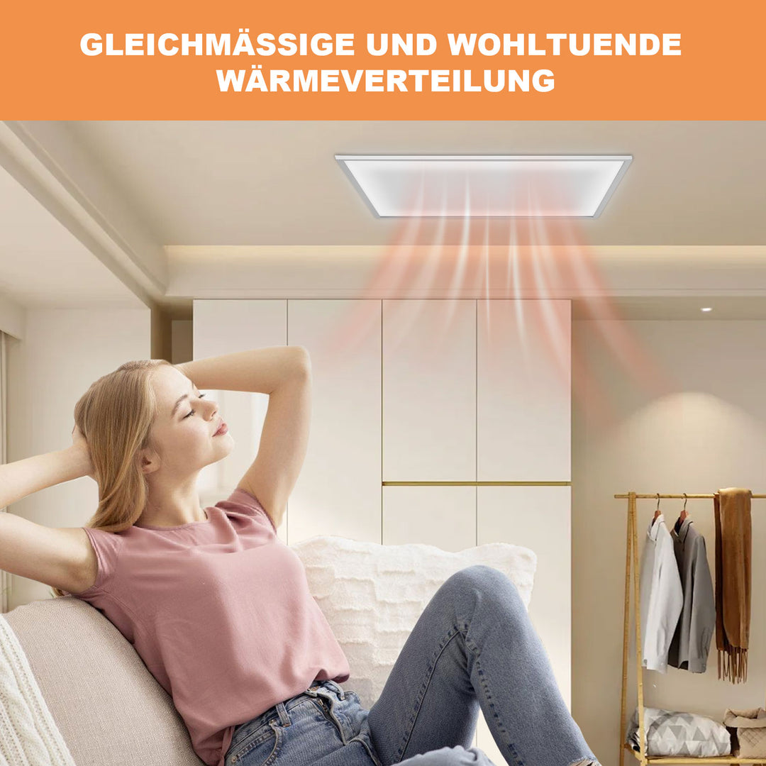 Sonnewelt Infrarotheizung Elektroheizer Decke WIFI 360/770W