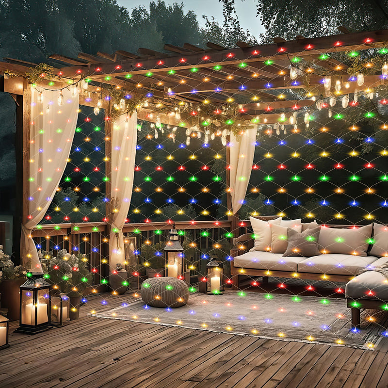 Sonnewelt LED light net solar with remote control