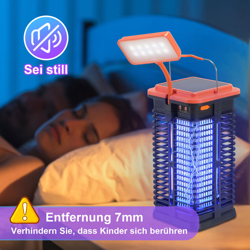 Sonnewelt Insektenvernichter Elektrisch Solar 1500V
