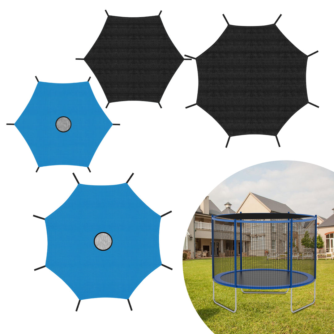 Sonnewelt Trampolin Abdeckung Sonnenschutz Ø 244cm Ø 306cm