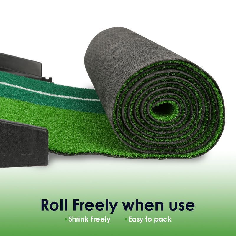 Sonnewelt Golf Putting Mat Auto Return Golf Mat
