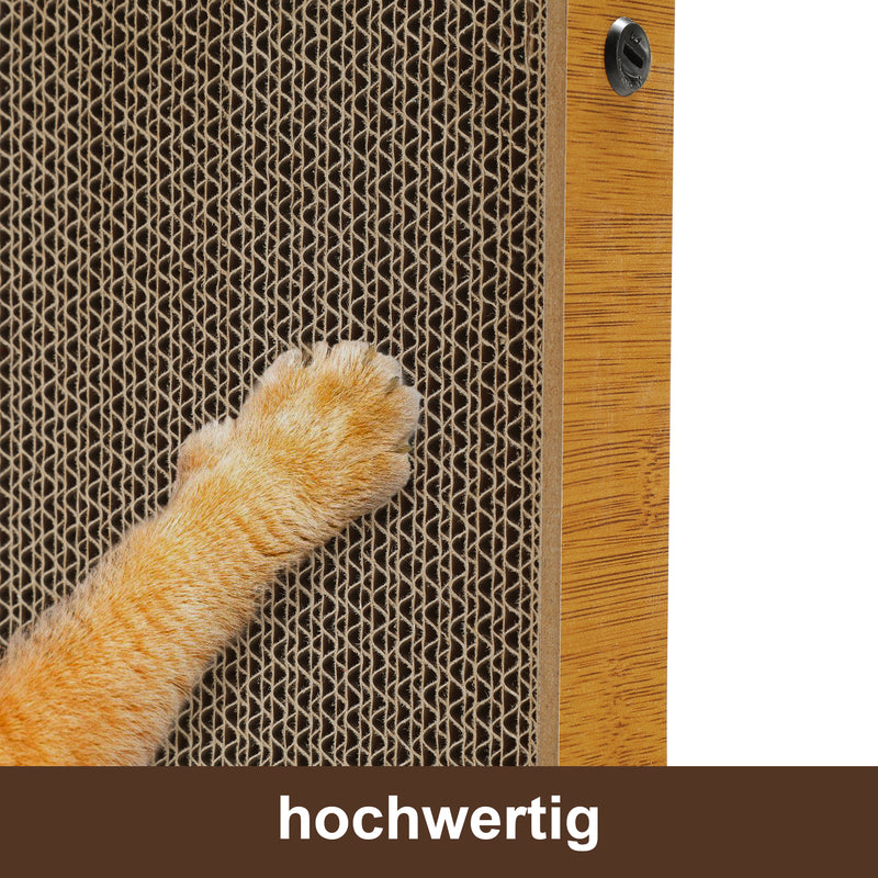 Sonnewelt Katzen Kratzbrett L förmig Kratzpappe