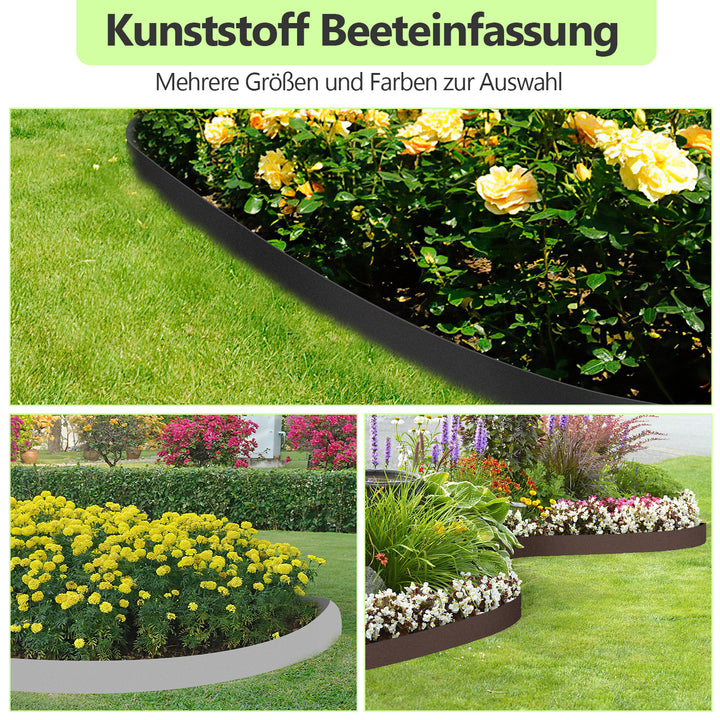 Sonnewelt lawn edging PE plastic
