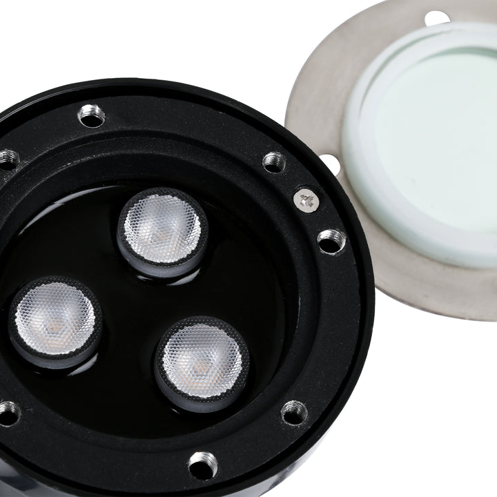 Sonnewelt Bodeneinbaustrahler Aussen Led 3W Warmweiß