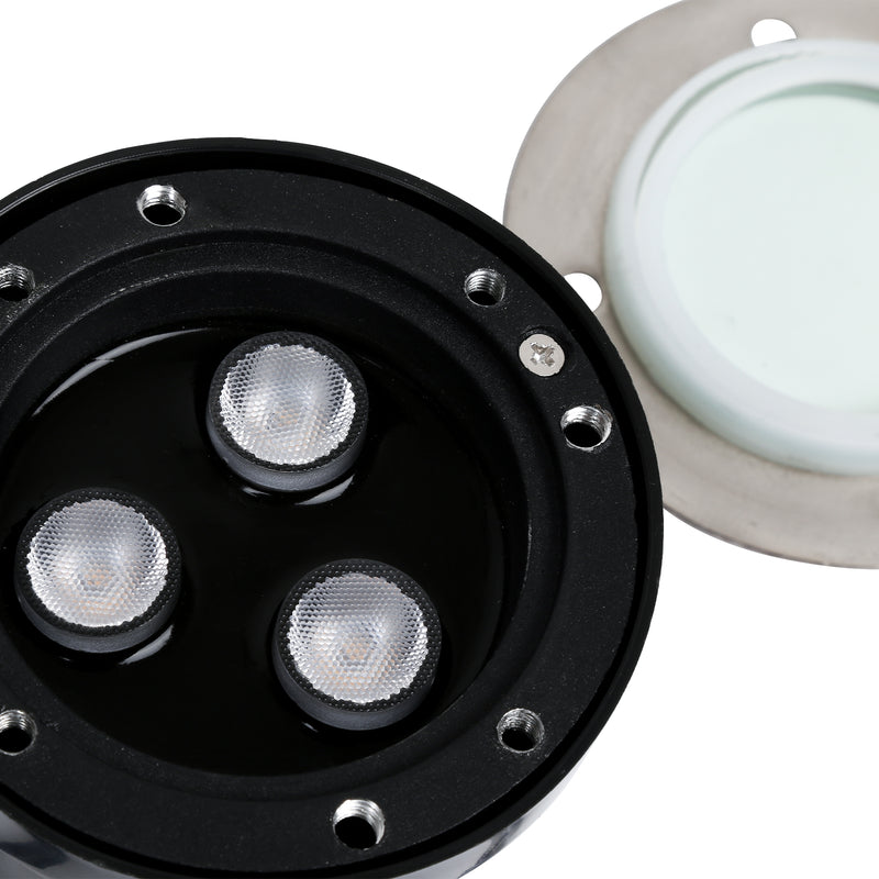 Sonnewelt Bodeneinbaustrahler Aussen Led 3W Warmweiß
