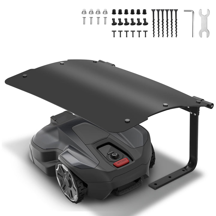 Sonnewelt Mähroboter Garage Faltbarer ABS-Material