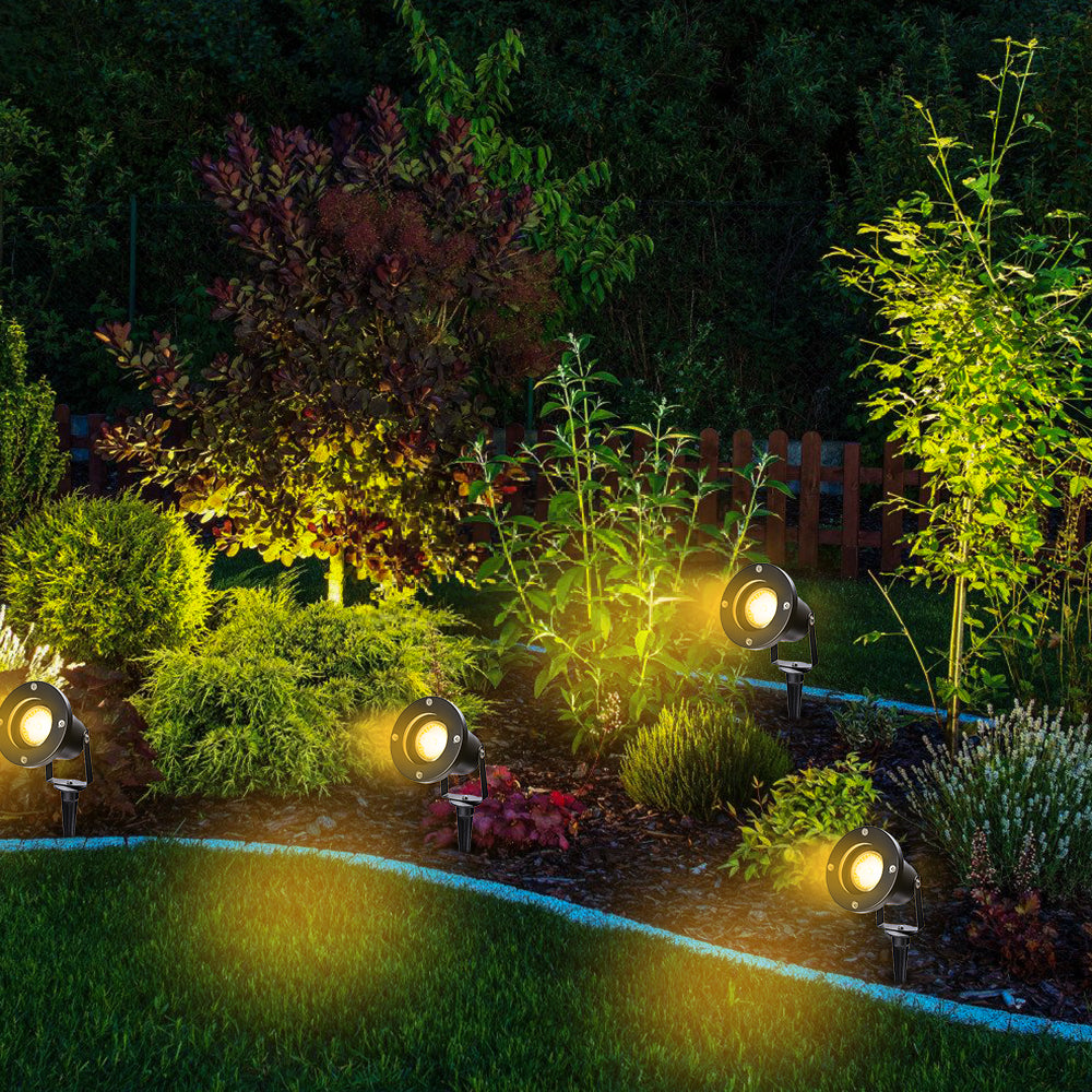 Sonnewelt Gartenleuchte Warmweiß IP65 4W GU10