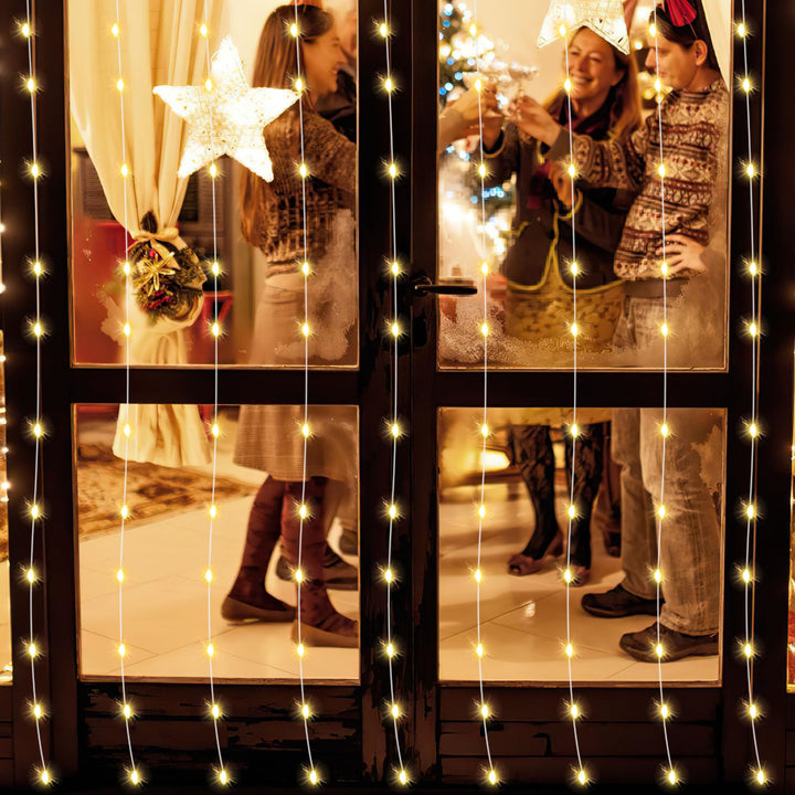 Sonnewelt LED light curtain 3x3m/3x6m warm white/color