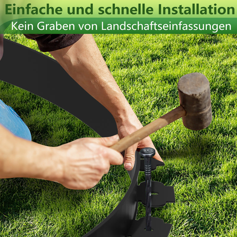 Sonnewelt Rasenkante Kunststoff Flexible