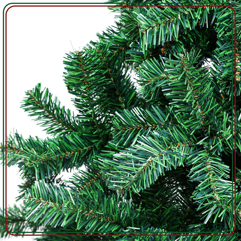 Sonnewelt Christbaum Künstlicher Weihnachtsbaum Grün/Weiß