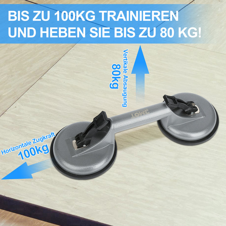 Sonnewelt 2x Saugheber Glassauger 100KG