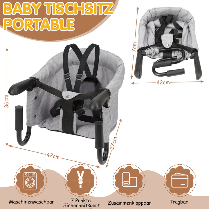 Sonnewelt Table Seat Foldable Baby Seat Load capacity up to 18 kg