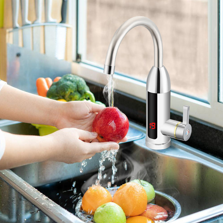 Sonnewelt 3KW Elektrischer Wasserhahn LED Temperaturanzeige