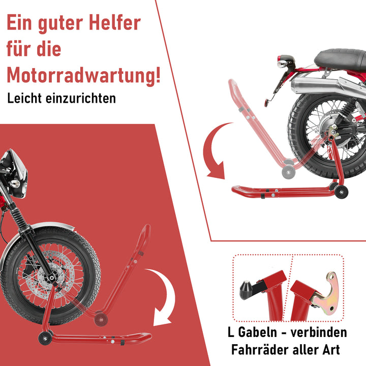 Sonnewelt Motorcycle Stand Motorcycle Jack Front/Rear