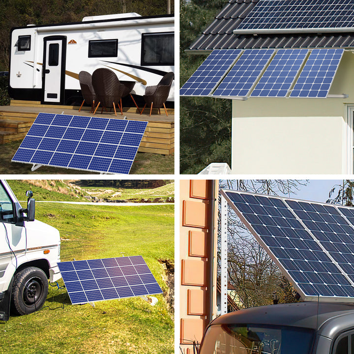 Sonnewelt Solar Panel PV Mount 104cm 0°-90° 2/4 pieces