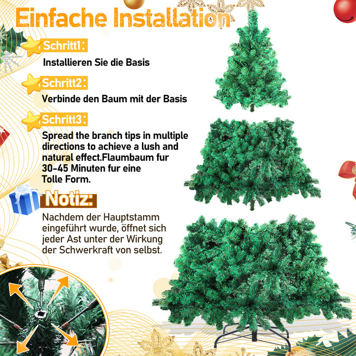 Sonnewelt Weihnachtsbaum künstlich mit Beleuchtung