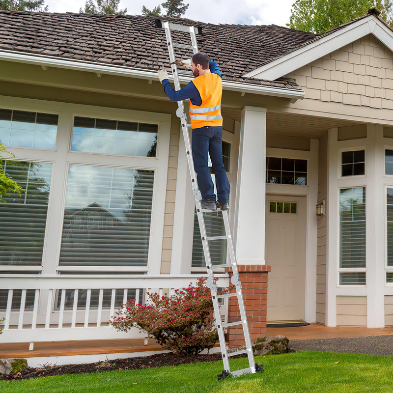 Sonnewelt Aluminum Multi-Purpose Ladder 4.7M/5.8M