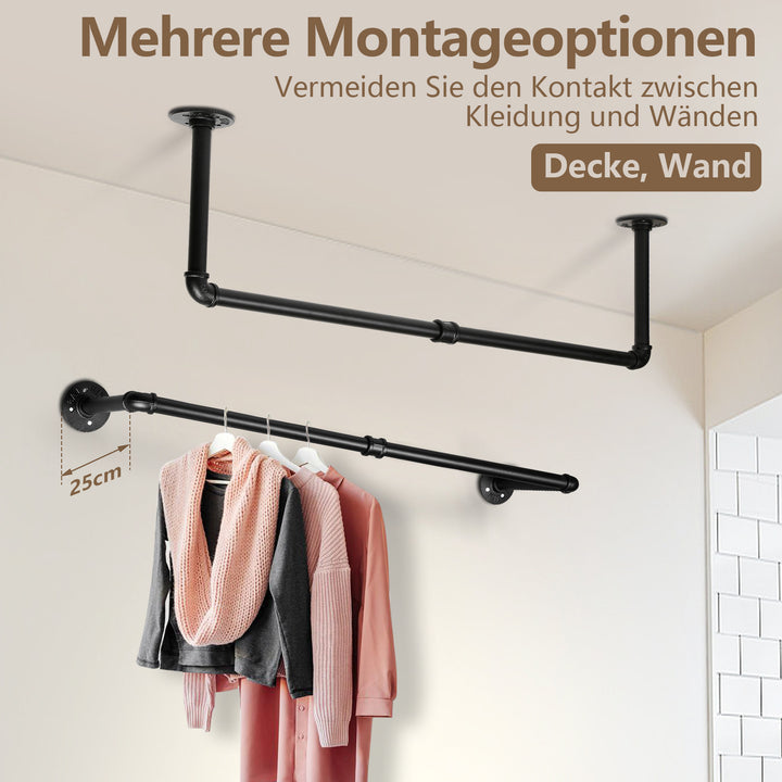 Sonnewelt Kleiderstange Wandmontage 92cm