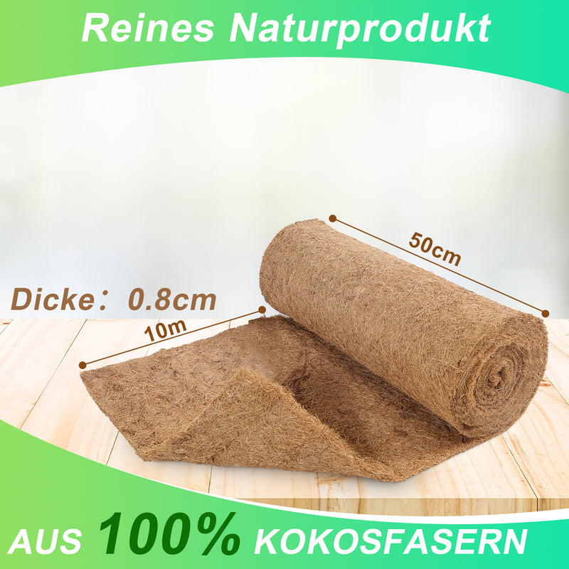 Sonnewelt Kokosmatte Pflanzenschutz 5M/10M
