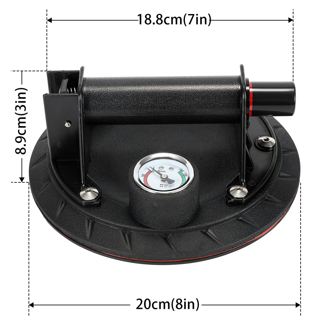 Sonnewelt suction cup holder with pressure indicator 1 piece max.100KG