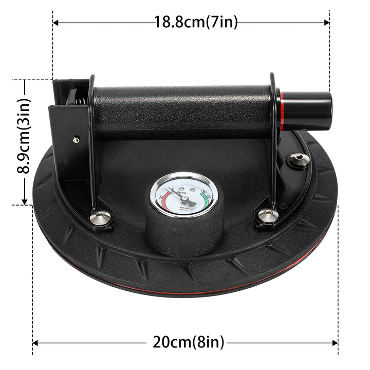 Sonnewelt suction cup holder with pressure indicator 1 piece max.100KG