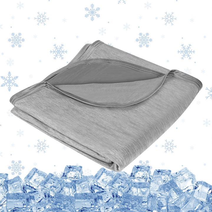 Sonnewelt Cooling Blanket Summer Blanket Double-Sided Lightweight with Q-Max&gt;0.45