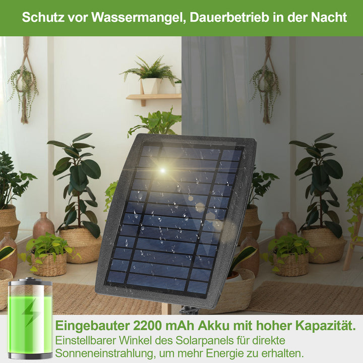 Sonnewelt Solar Bewässerungssystem Pflanzenbewässerung