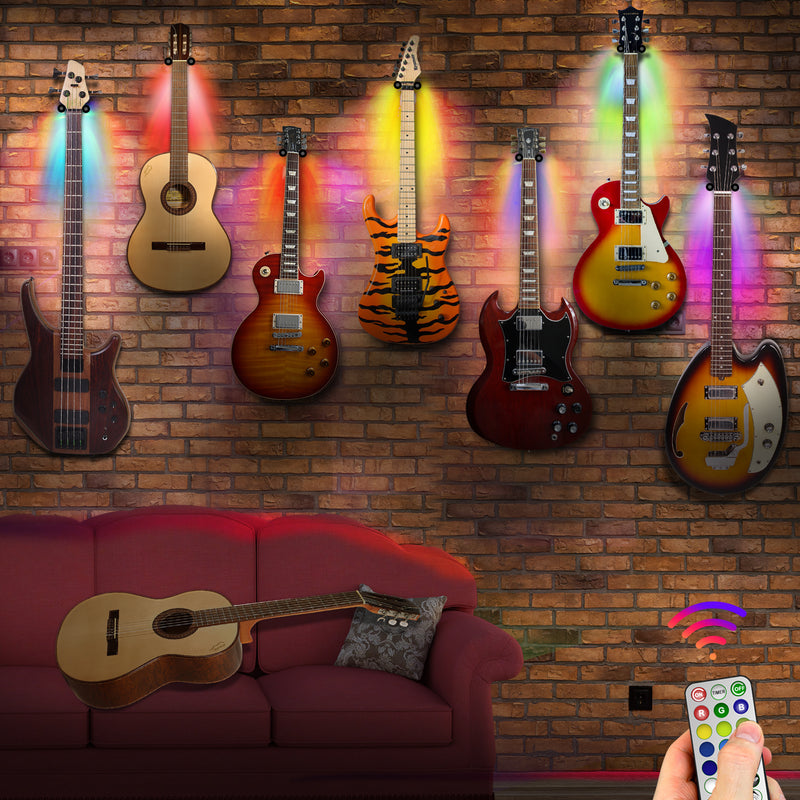 Sonnewelt Gitarrenhalter Gitarrenwandhalter Gitarrenständer