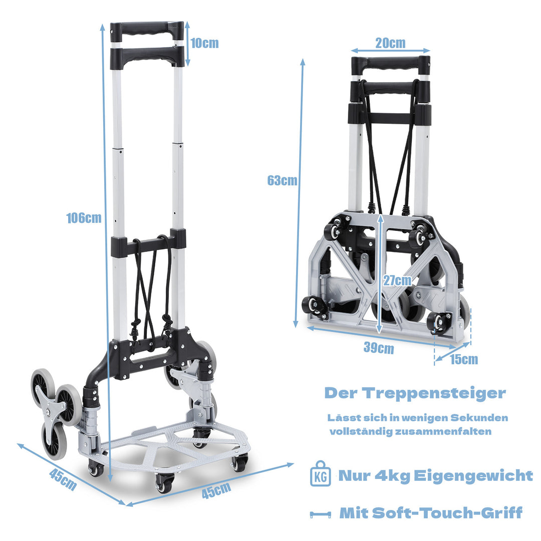 Sonnewelt stair climber hand truck up to 75kg