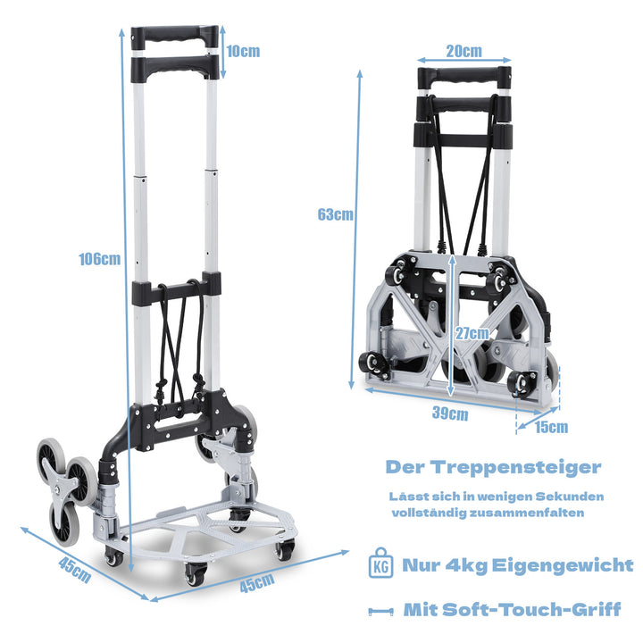 Sonnewelt stair climber hand truck up to 75kg