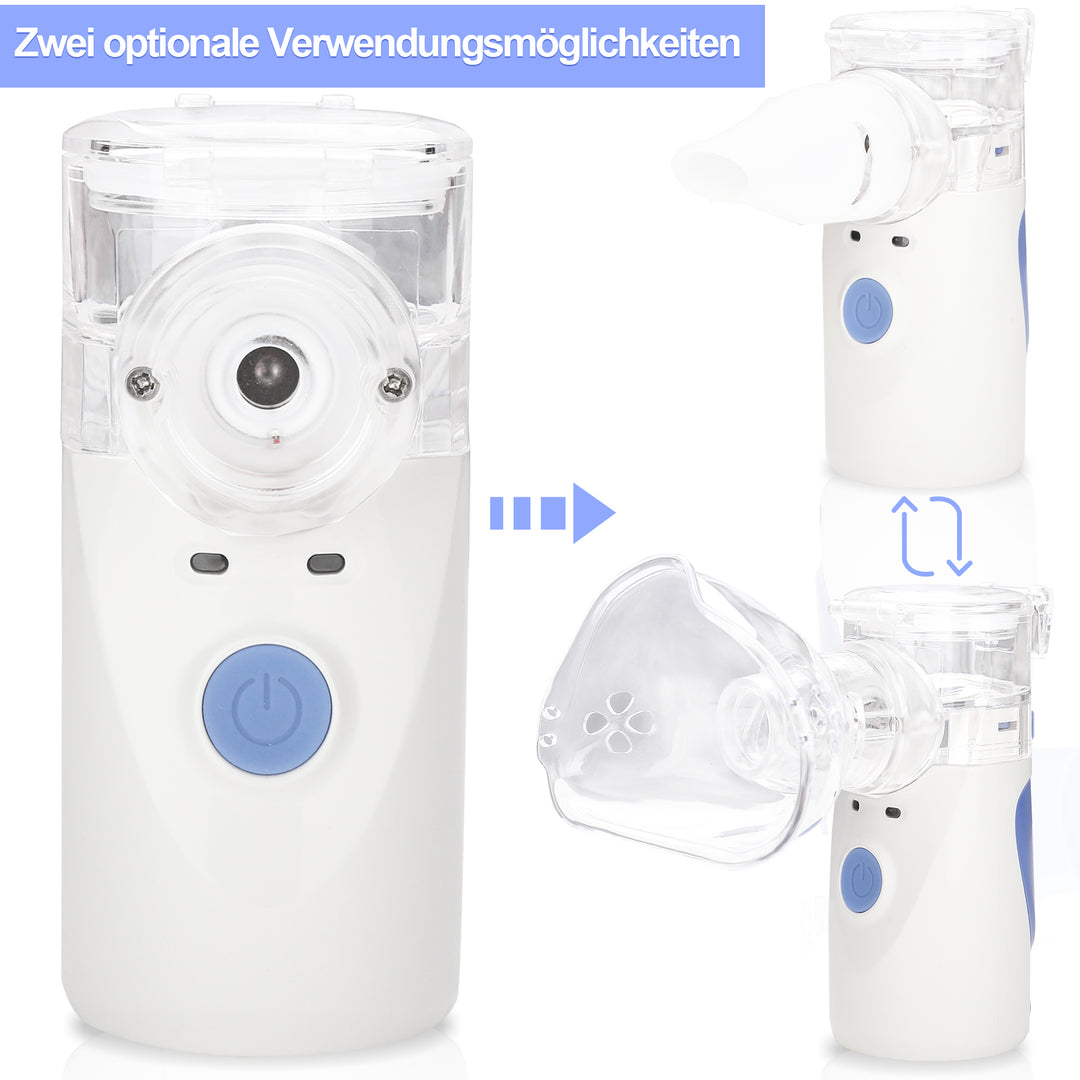 Sonnewelt Inhalator Vernebler Inhaliergerät für Erwachsene Kinder