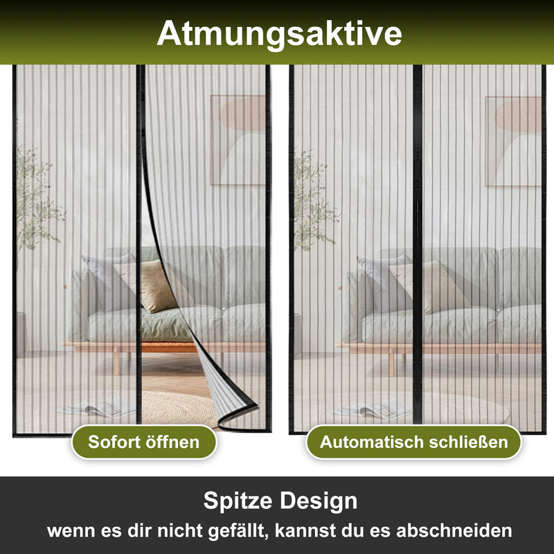 Sonnewelt Magnet Fliegengitter Tür Insektenschutz