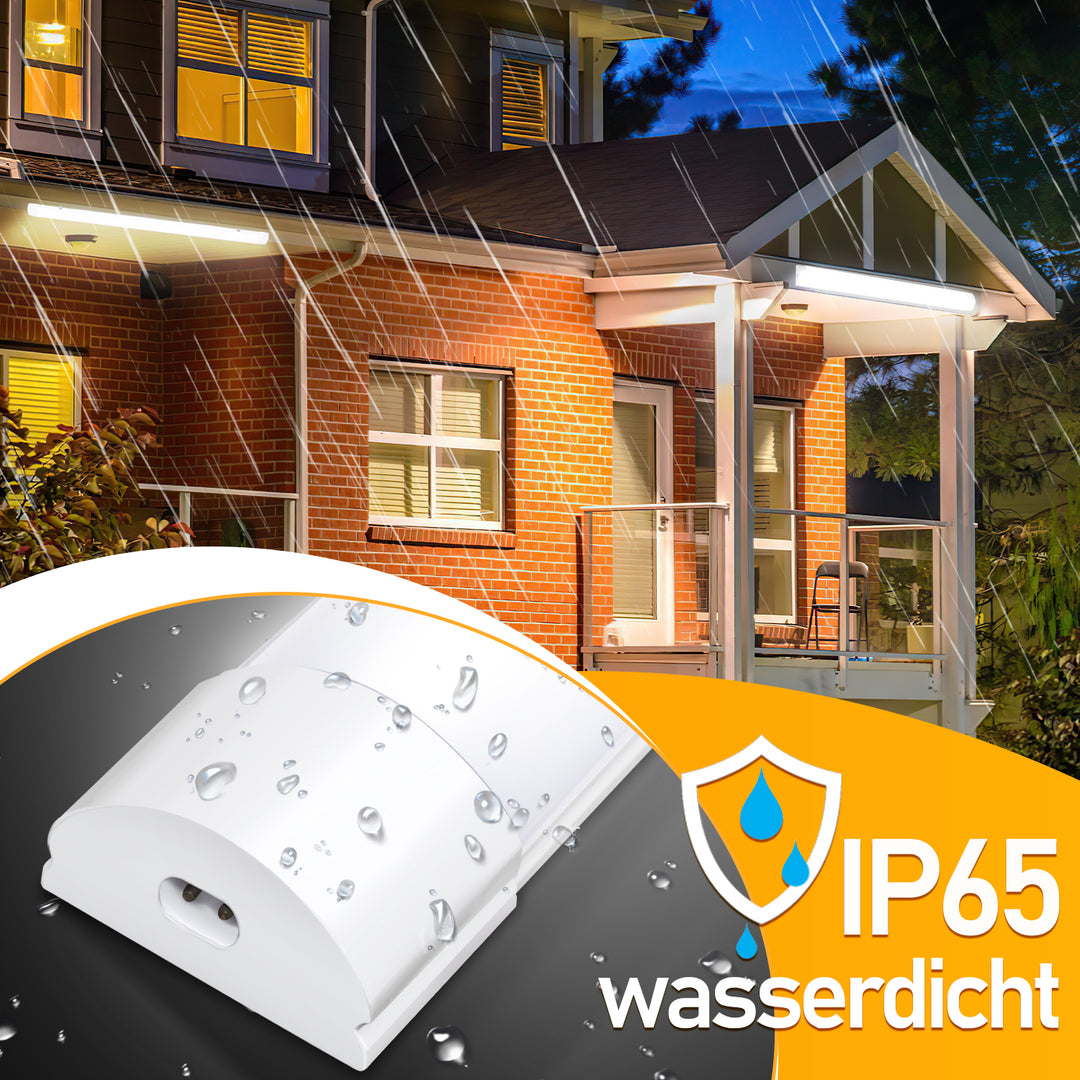 Sonnewelt LED Feuchtraumleuchte Neutralweiß 18W/36W/48W