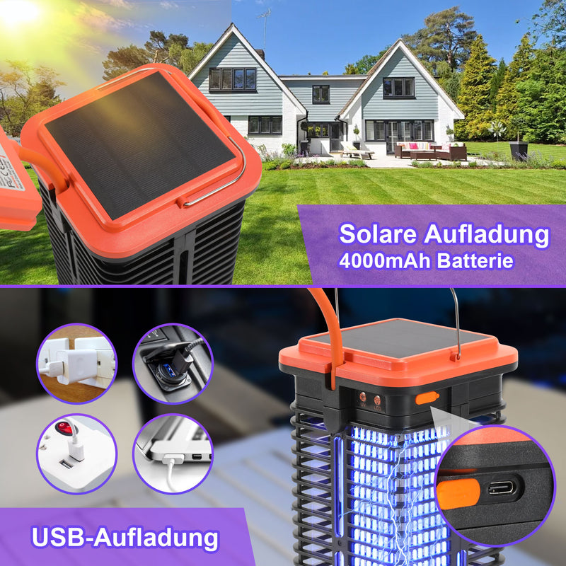 Sonnewelt Insektenvernichter Elektrisch Solar 1500V