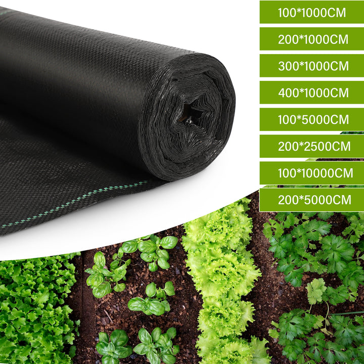 sonnewelt 1-4m weed control fleece ground fabric tear-resistant
