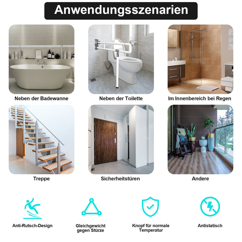 Sonnewelt Wandstützgriff Toiletten 60cm