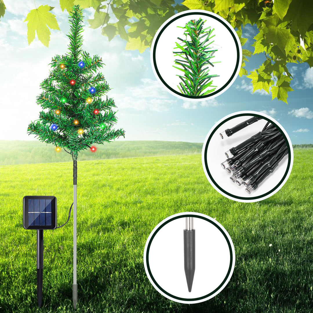 Sonnewelt LED Solar Christmas Tree Christmas Decoration 4/8 PCS