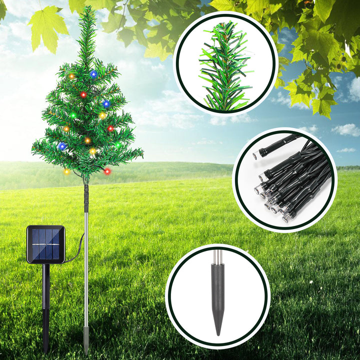 Sonnewelt LED Solar Christmas Tree Christmas Decoration 4/8 PCS