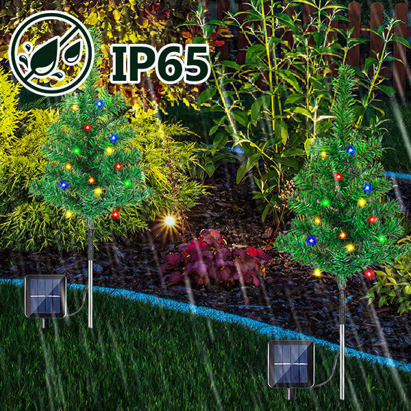 Sonnewelt LED Solar Weihnachtsbaum Weihnachtsdeko 4/8 PCS