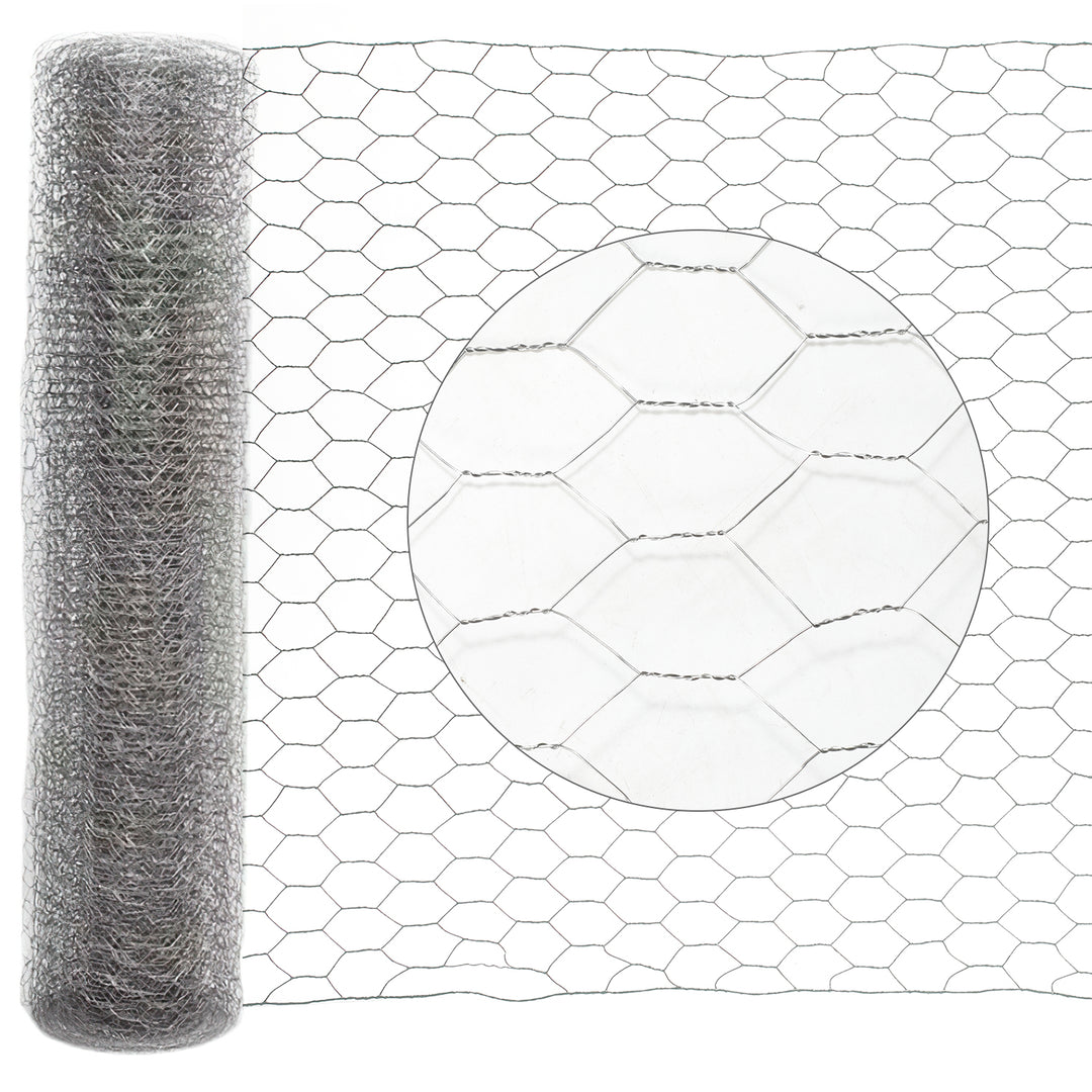 Sonnewelt Wire Fence Metal Mesh Fence Rabbit Wire Galvanized
