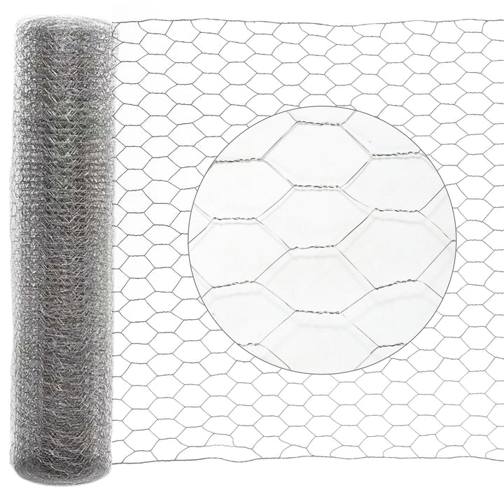 Sonnewelt Wire Fence Metal Mesh Fence Rabbit Wire Galvanized